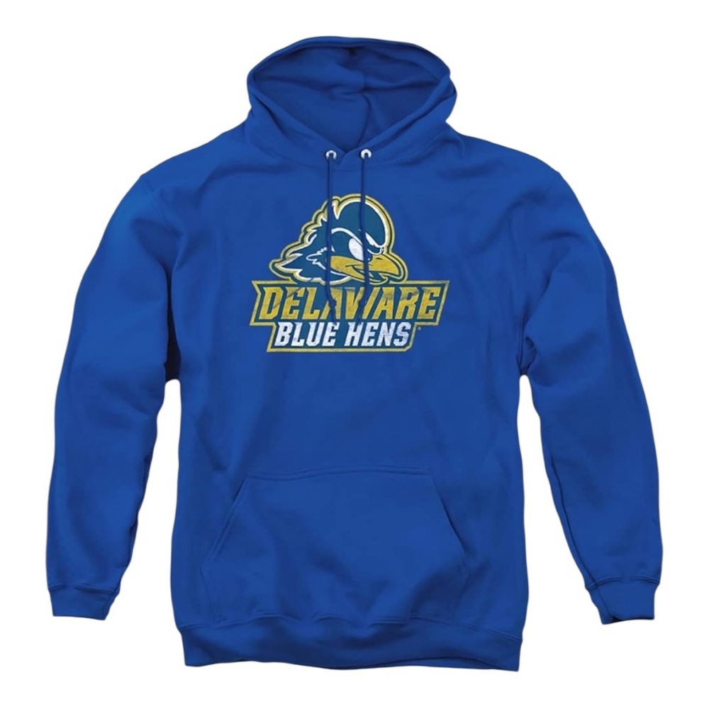 University of Delaware Blue Hens‎ Royal Blue Hoodie Unisex Medium